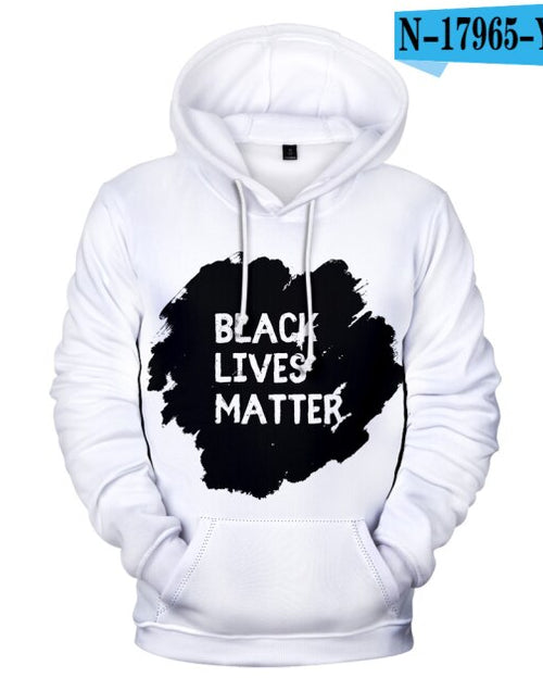 Load image into Gallery viewer, Popular Luxury 3D Printed Long Sleeve Casual Men/women Hooded His and Hers Clothes Teenage Outwear Black Lives Matter Hoodies
