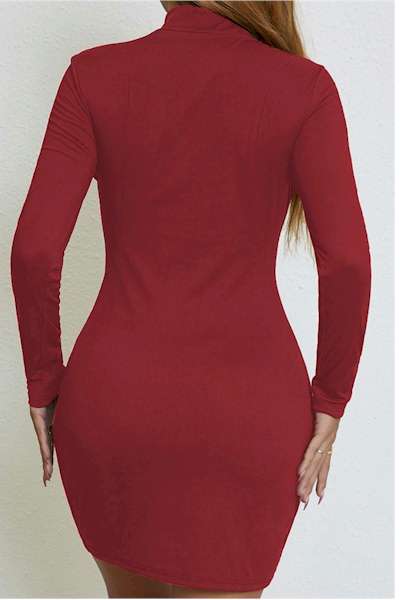 Load image into Gallery viewer, Ribbed Knit Hollow Bodycon Sexy Mini Dress
