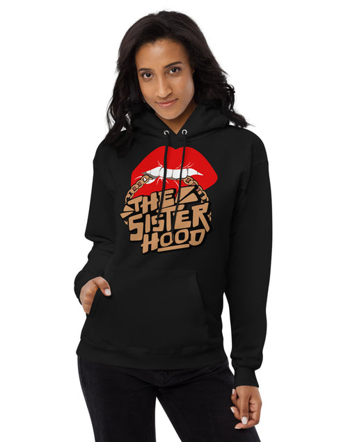 Load image into Gallery viewer, The Sisterhood Unisex fleece hoodie
