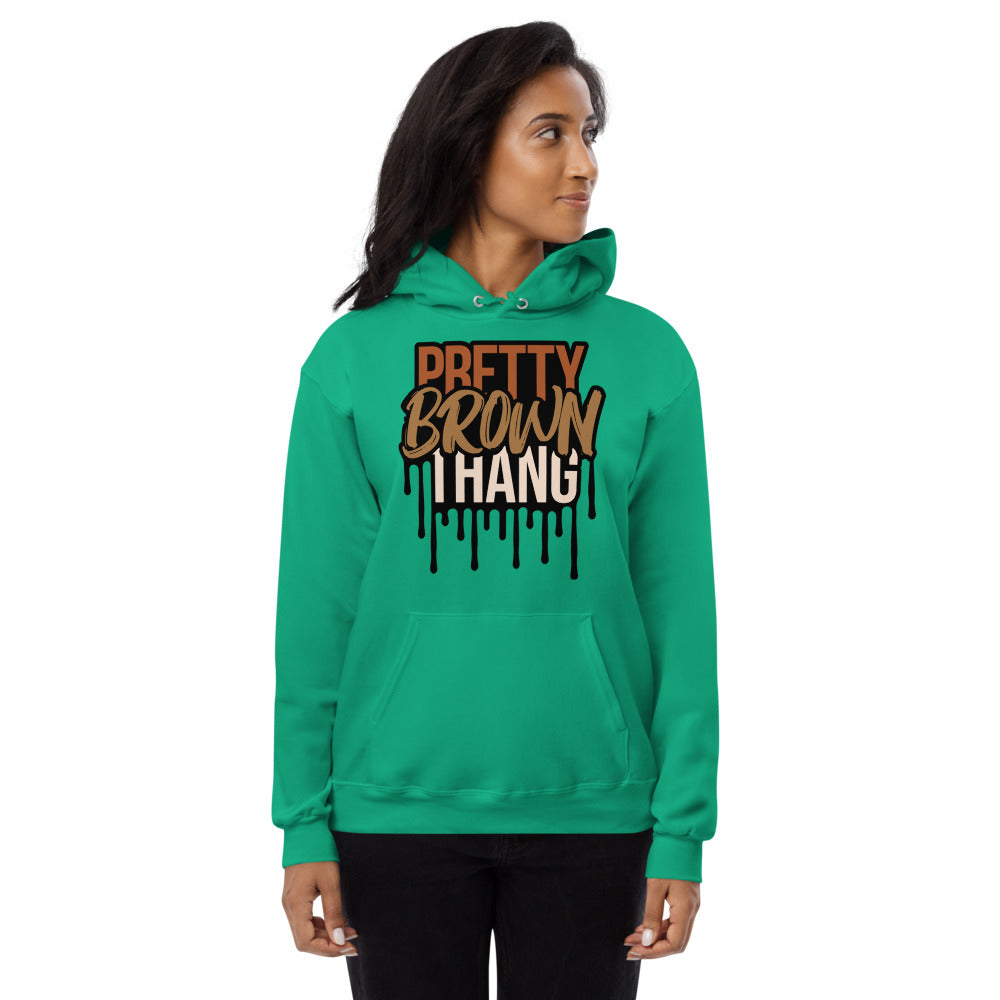 Pretty Brown Thang Unisex fleece hoodie