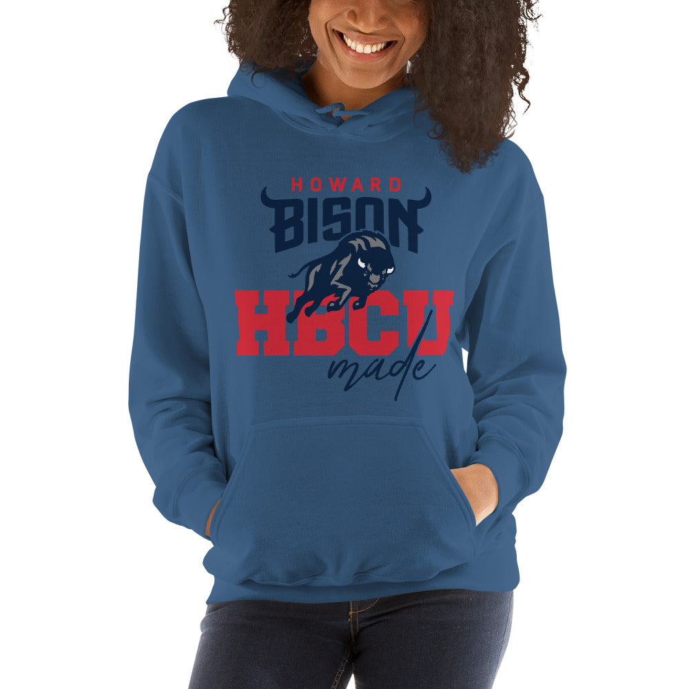 Howard Bison Love Unisex Hoodie