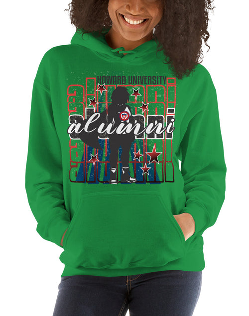 Load image into Gallery viewer, Howard Alumni Unisex Hoodie
