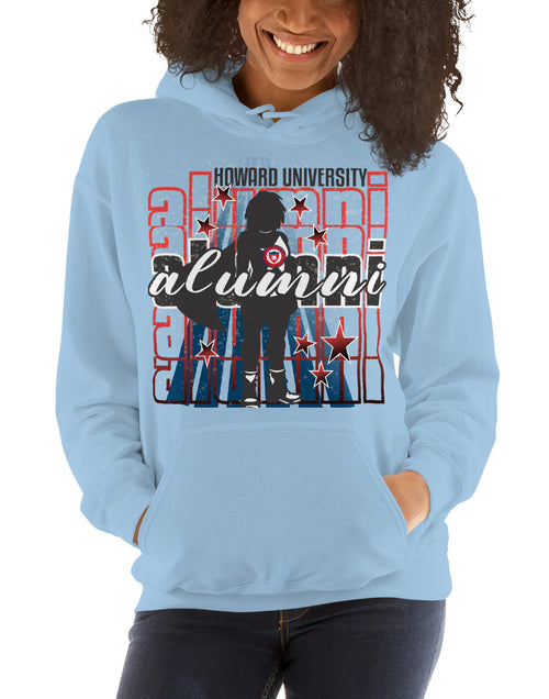 Load image into Gallery viewer, Howard Alumni Unisex Hoodie
