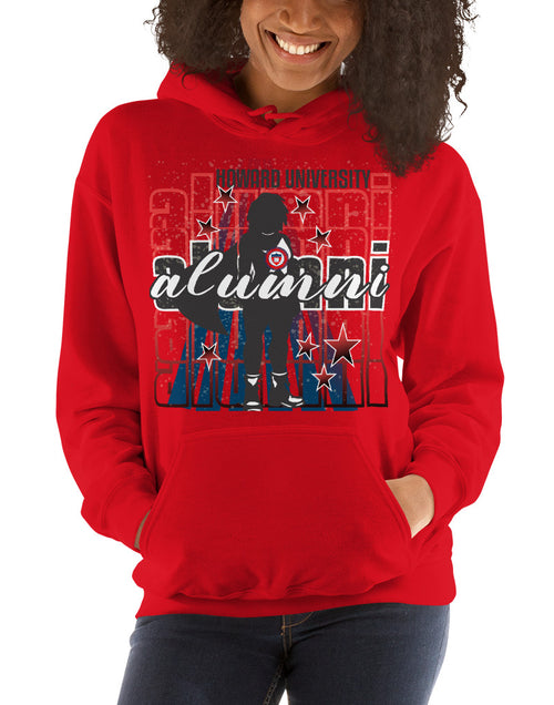 Load image into Gallery viewer, Howard Alumni Unisex Hoodie
