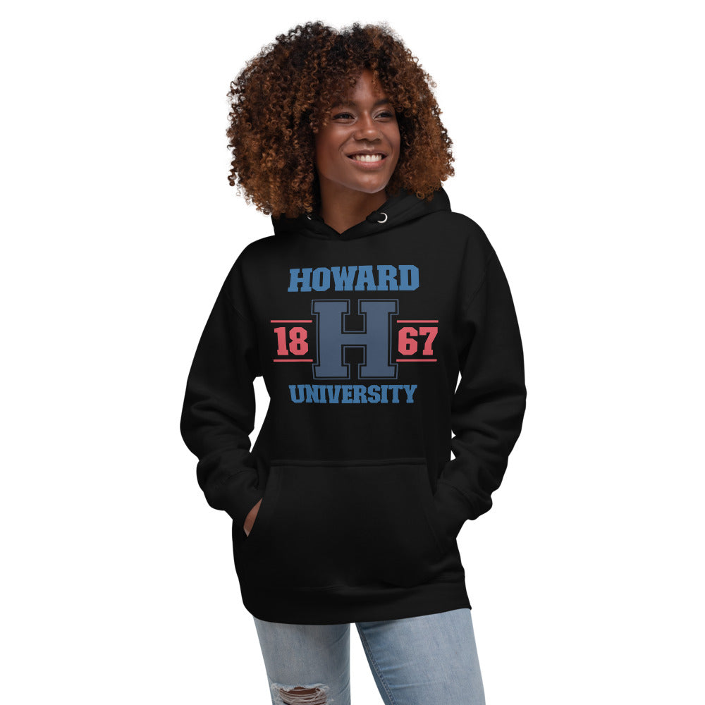 Howard U 1867 Unisex Hoodie