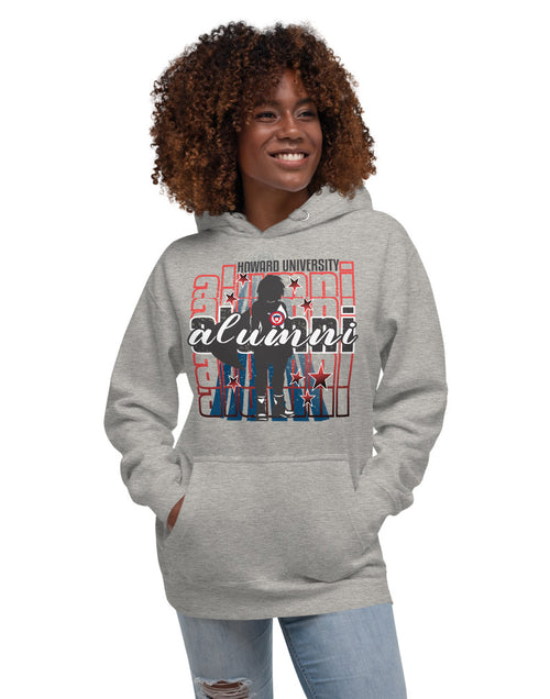 Load image into Gallery viewer, Howard Alumni Unisex Hoodie
