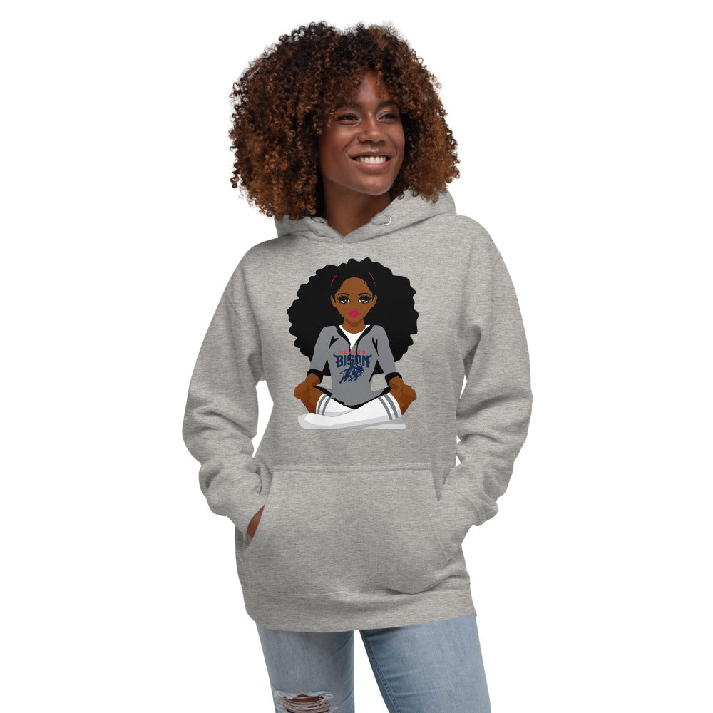 Howard Bison Girl Unisex Hoodie