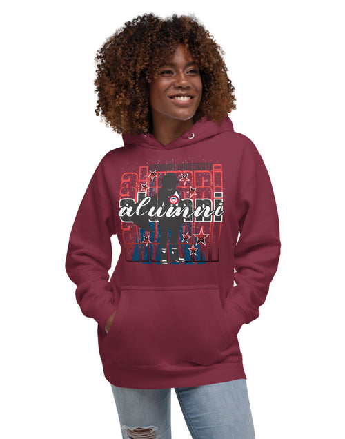 Load image into Gallery viewer, Howard Alumni Unisex Hoodie
