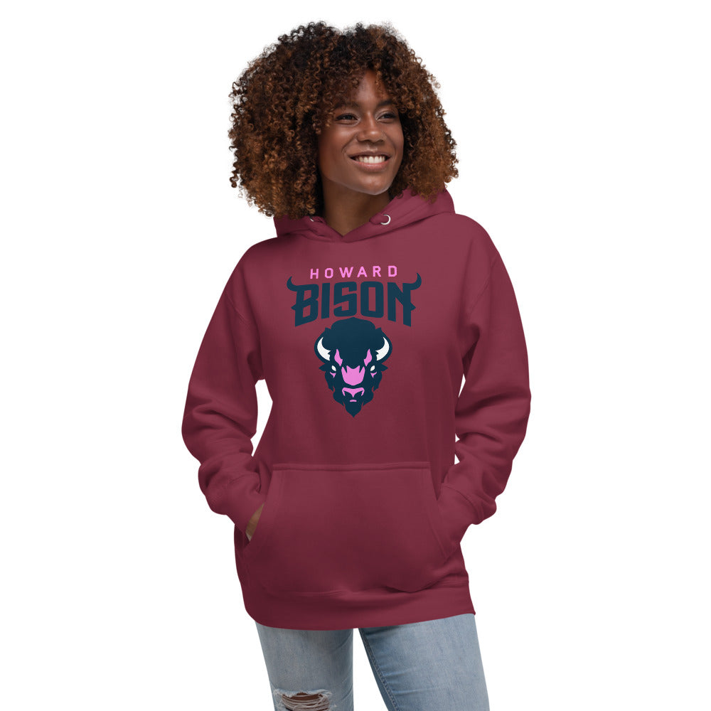 Howard Bison Unisex Hoodie