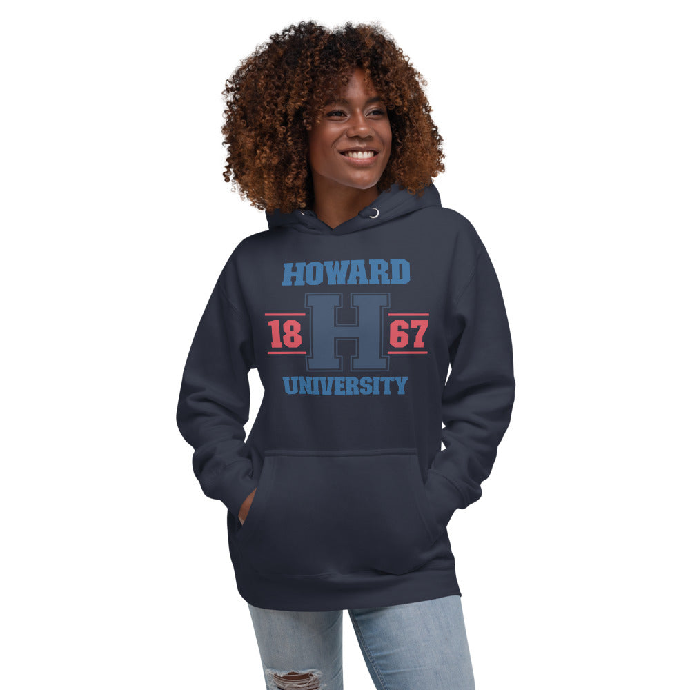 Howard U 1867 Unisex Hoodie