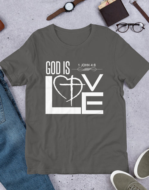 Load image into Gallery viewer, God Is Love Short-Sleeve Unisex T-Shirt
