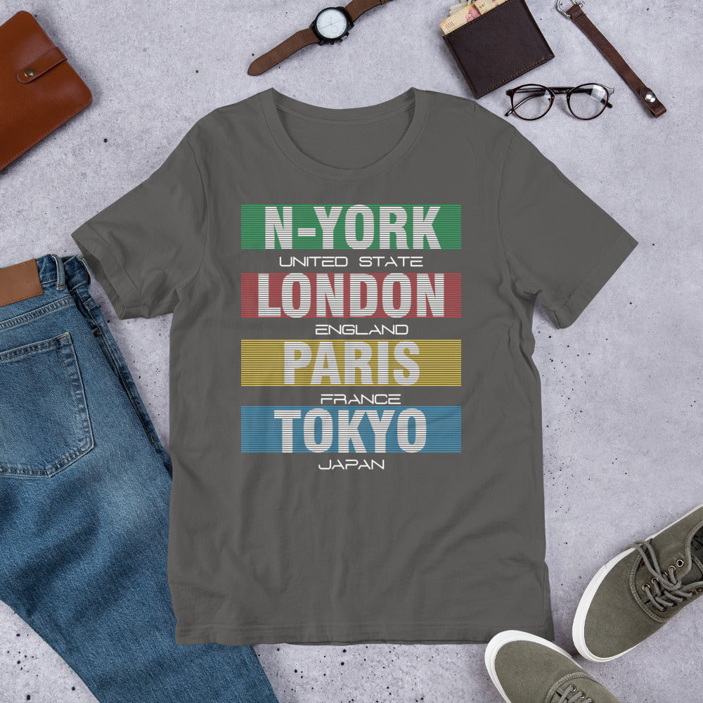 Vintage Urban intl Short-Sleeve Unisex T-Shirt