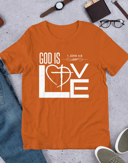 Load image into Gallery viewer, God Is Love Short-Sleeve Unisex T-Shirt
