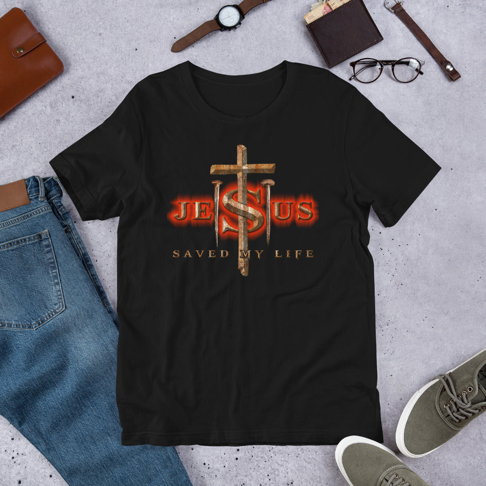 Jesus Saved My Life Short-Sleeve Unisex T-Shirt