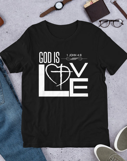 Load image into Gallery viewer, God Is Love Short-Sleeve Unisex T-Shirt
