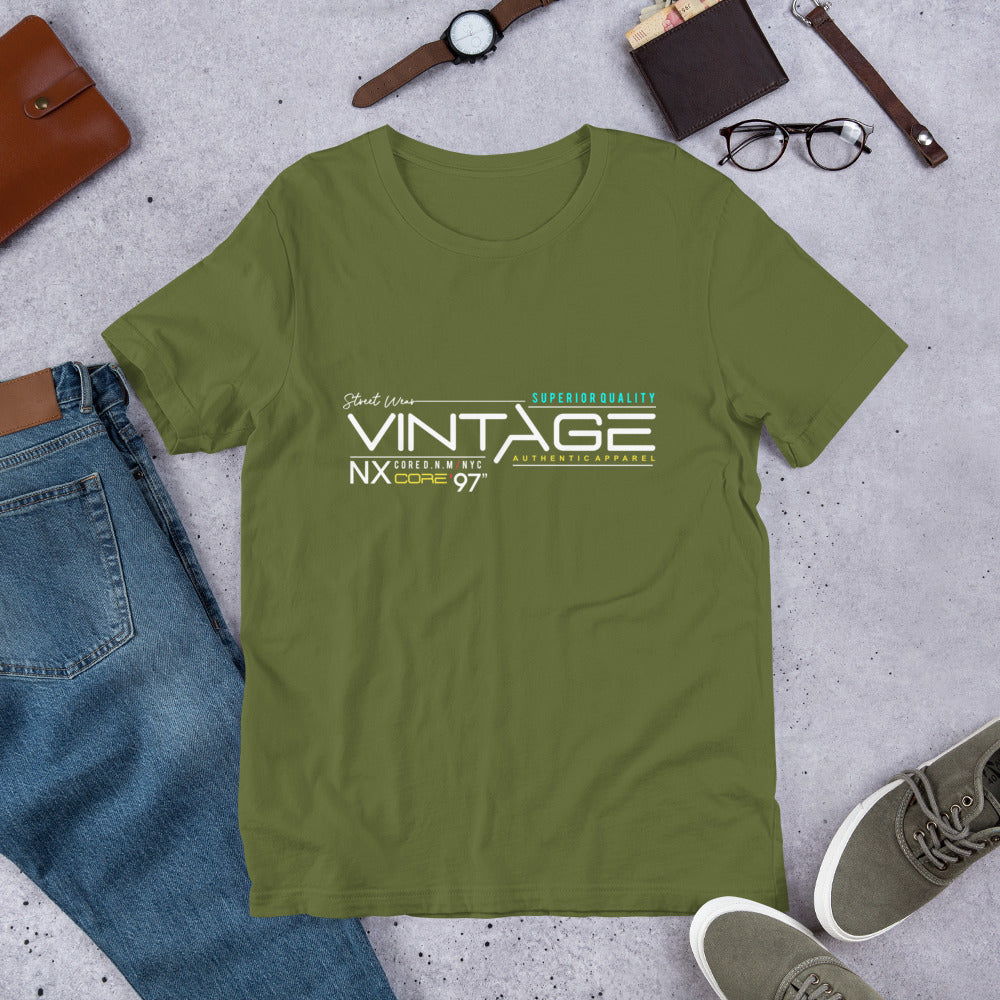 Vintage Streetwear 2030Urban Short-Sleeve Unisex T-Shirt