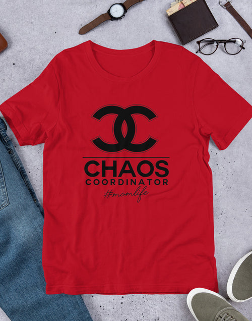 Load image into Gallery viewer, Chaos Coordinator - #Momlife  Short-Sleeve Unisex T-Shirt
