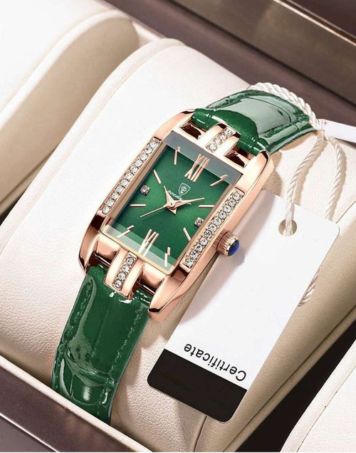 Load image into Gallery viewer, Green Luxury Elegant Fashion Quartz Watch
