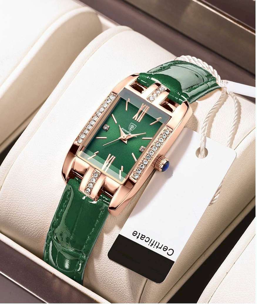 Green Luxury Elegant Fashion Quartz Watch