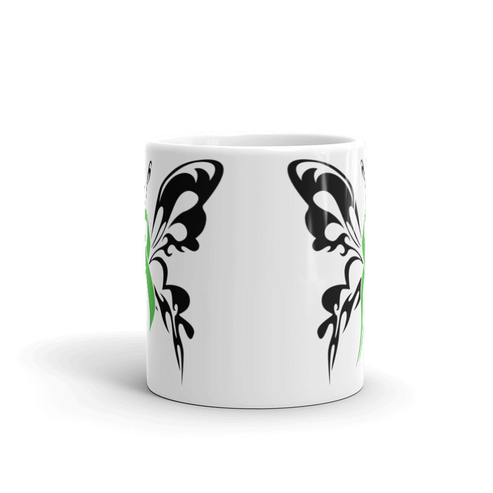 Kidney Disease White glossy mug