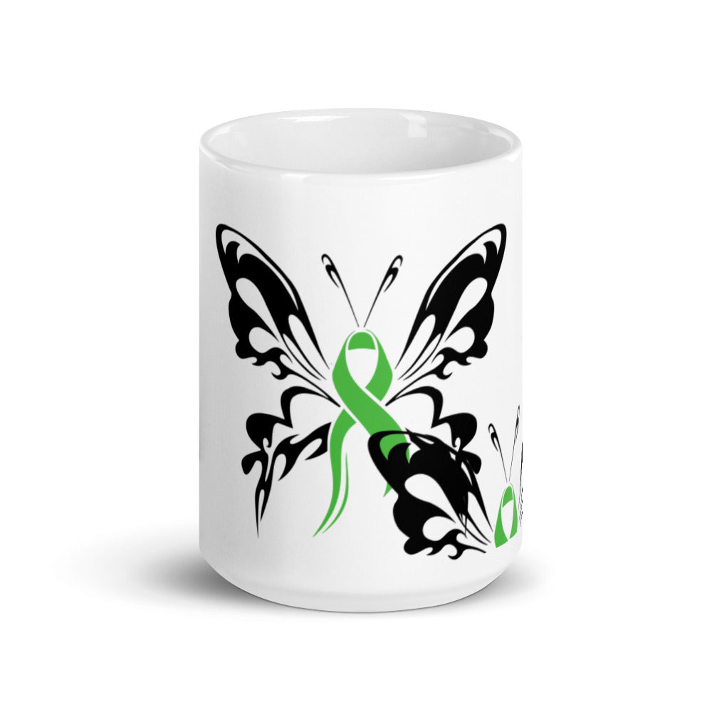 Kidney Disease White glossy mug