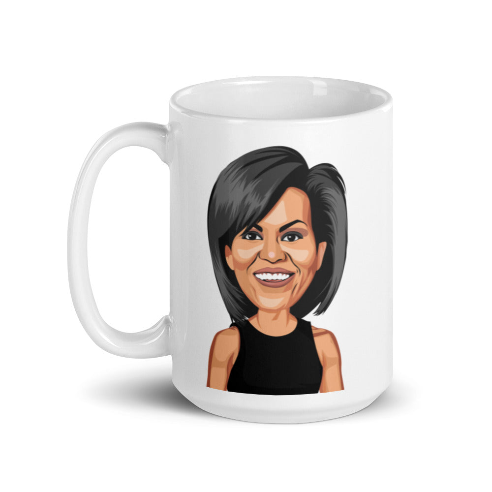 Michelle Obama Mug White glossy mug