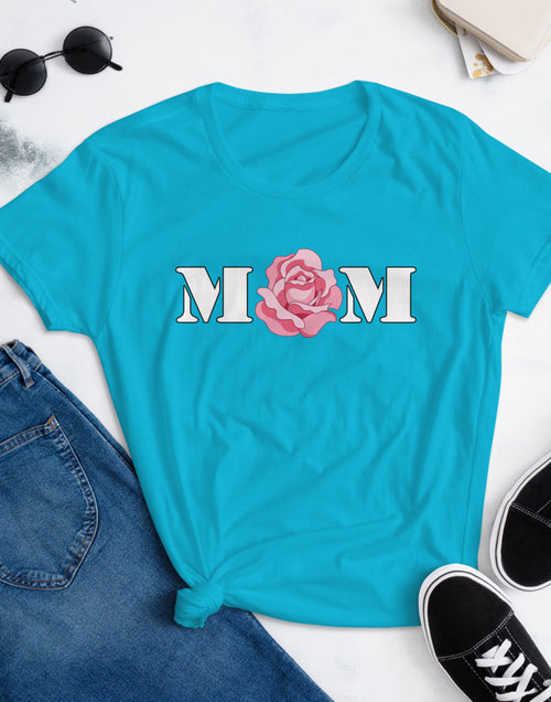 Load image into Gallery viewer, MOM Women&#39;s short sleeve t-shirt
