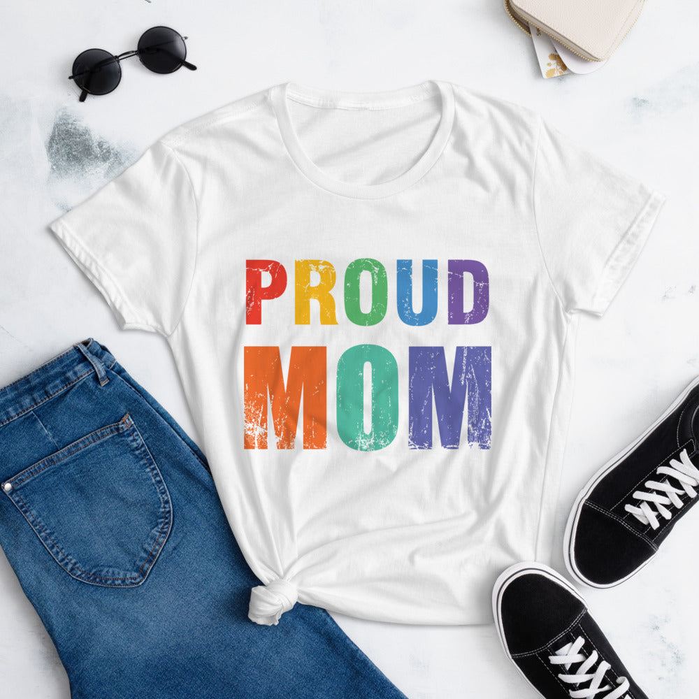 Proud Mom Women's short sleeve t-shirt