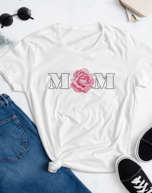 Load image into Gallery viewer, MOM Women&#39;s short sleeve t-shirt
