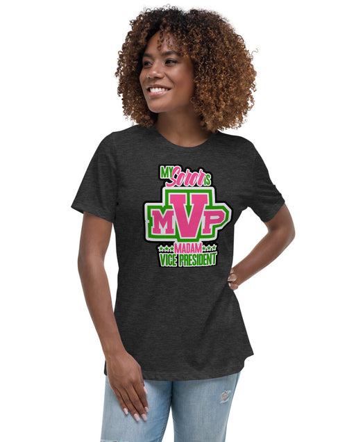 Load image into Gallery viewer, Madam Vice President Women&#39;s Relaxed T-Shirt
