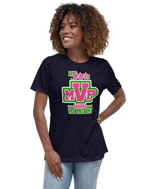 Load image into Gallery viewer, Madam Vice President Women&#39;s Relaxed T-Shirt
