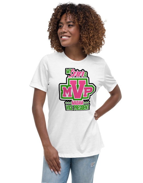 Load image into Gallery viewer, Madam Vice President Women&#39;s Relaxed T-Shirt
